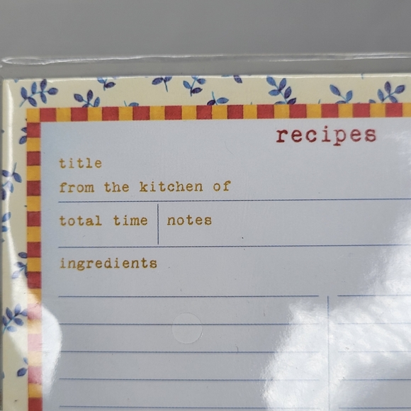 MICHAELS Recipe Cards Set of 3 3.5x5 - Picture 4 of 5